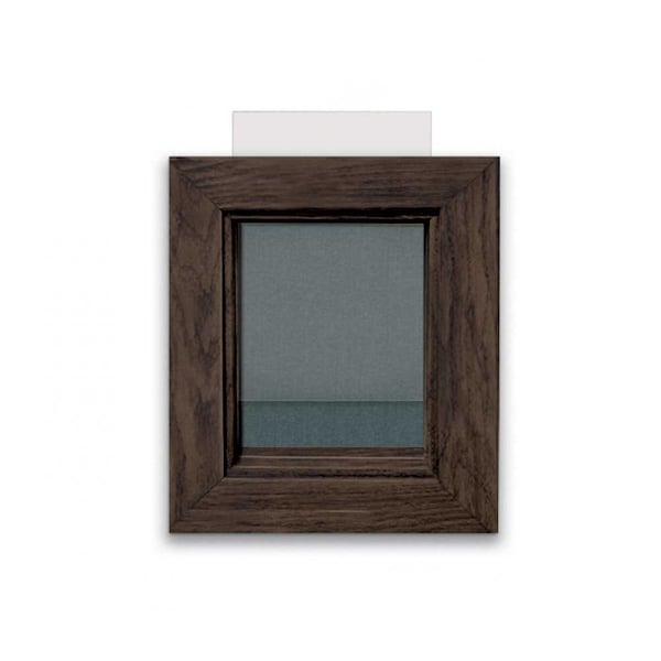 Outdoor Enclosed Combo Board, 48"x36", Bronze Frame/Grey & Buff